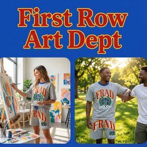 FRAD Athletic 2pc Set in Gray and Blue